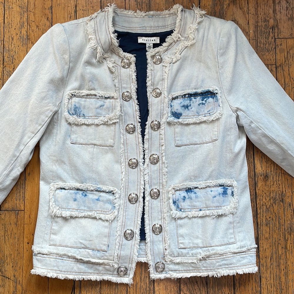 Stellah Denim Blazer Jacket